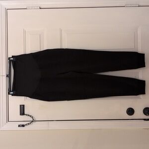 NWT Mandala Scrubs Black Maternity Jogger Pants, Size XS
